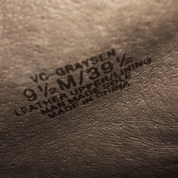 Vince Camuto Taupe Brown Gray Suede Leather Greyson Zip Ankle Booties Boots - Picture 7 of 7